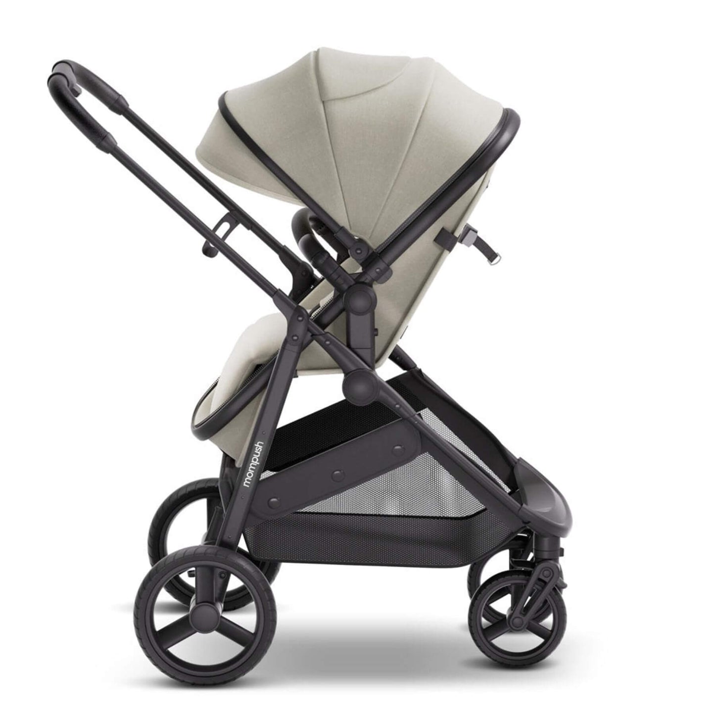 Mompush Wiz 2-in-1 Convertible Baby Stroller Khaki