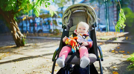 Baby in stroller