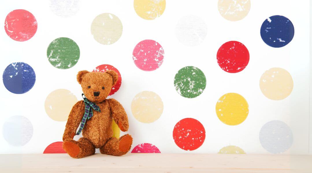 Bear + Colors Wall