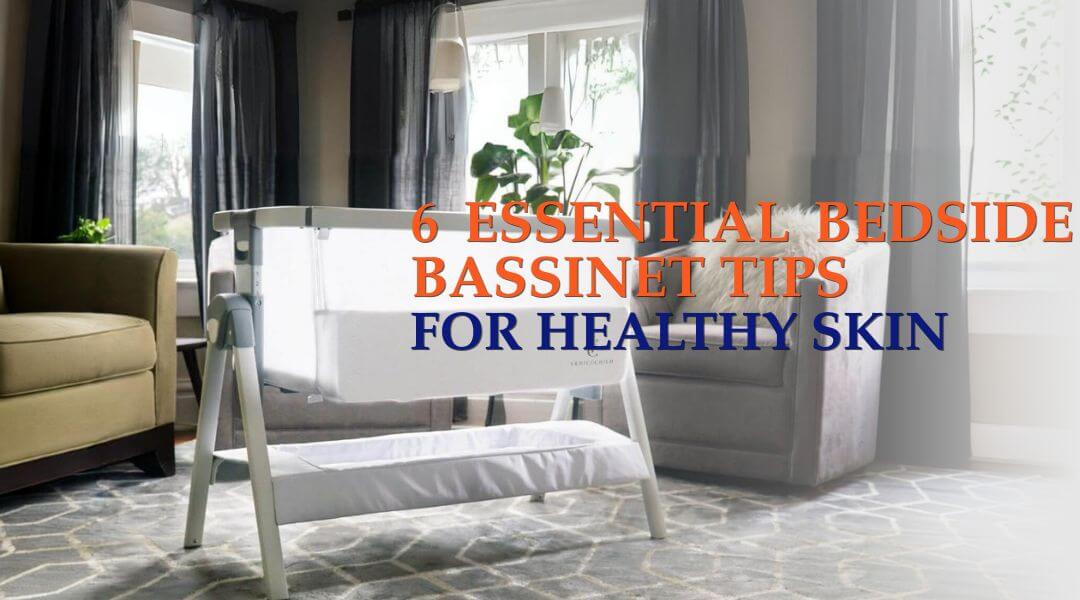 bassinet in a living room