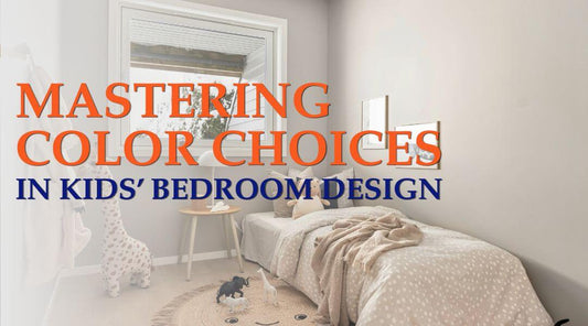 Mastering Color Choices in Kids' Bedroom Design