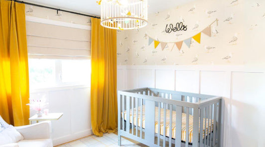 modern nursery room