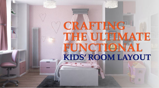 Pink kids bedroom