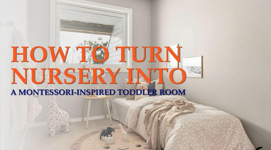 Toddler bedroom with bed