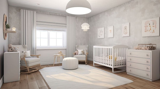 Warm Color Nursery Decor