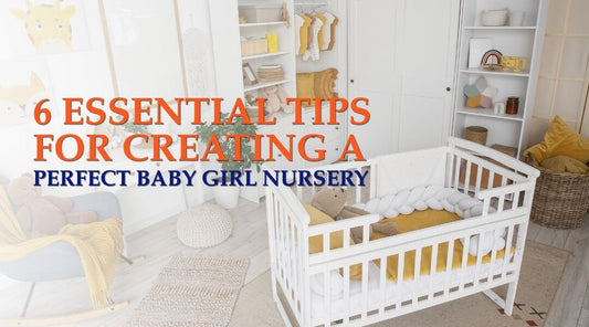 White crib in nursery room