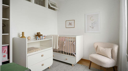 Smart Nursery Furniture Arrangement for Small Spaces