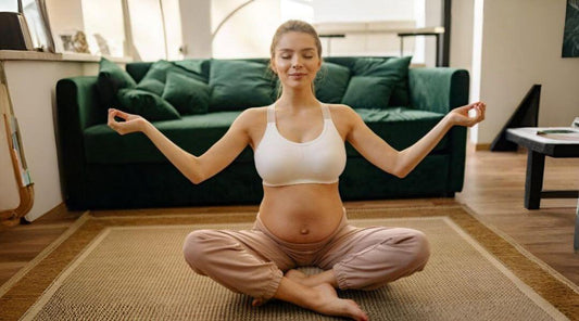 woman doing yoga