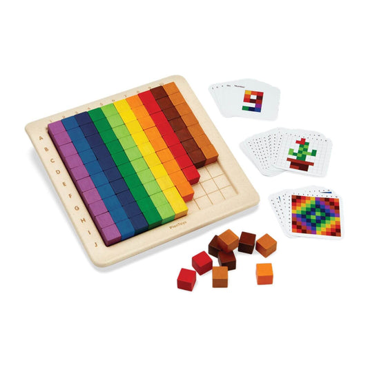 PlanToys 100 Counting Cubes - Unit Plus