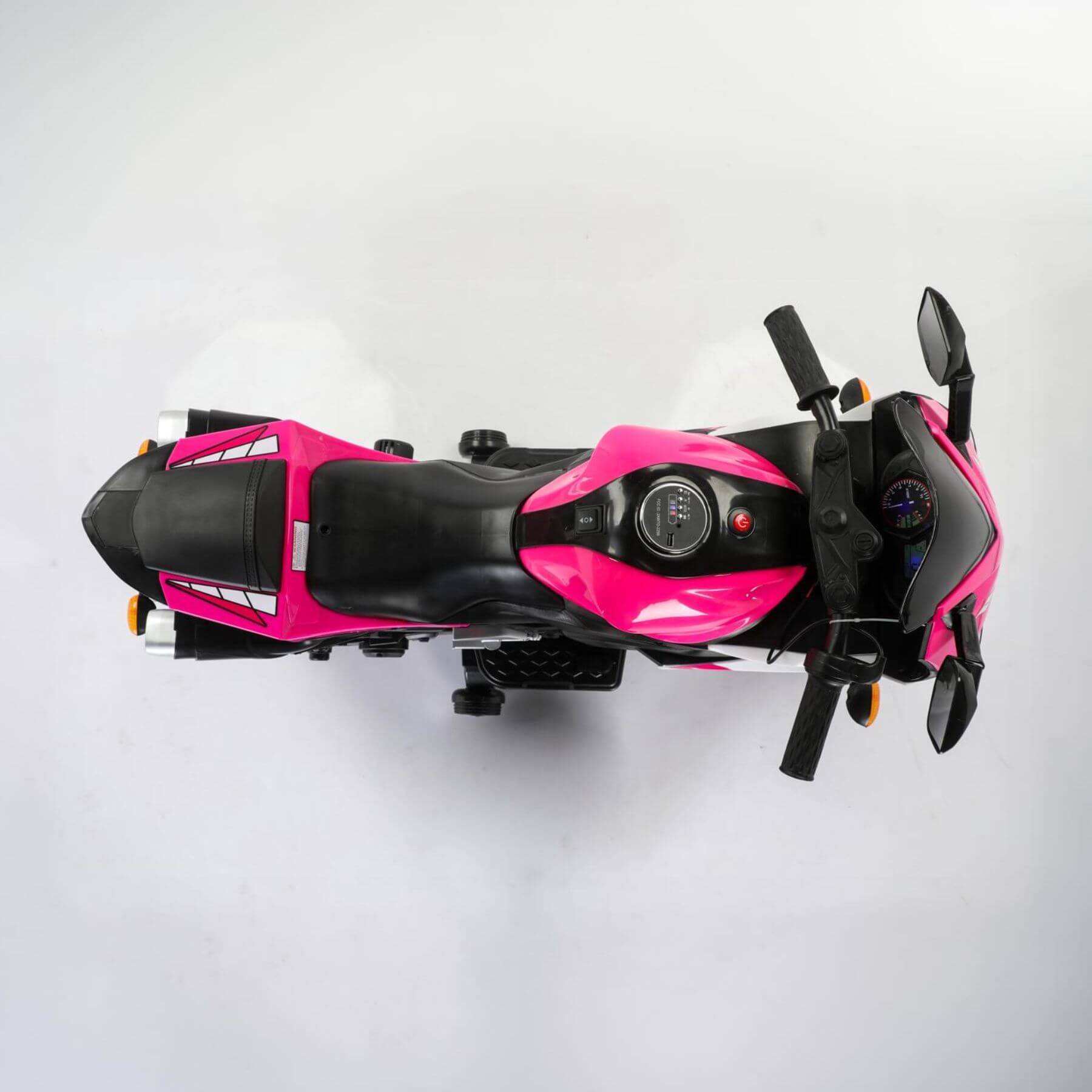 Overview of Tamco 12 V Kids Toys Electric Motorcycle with Training Wheels - Pink