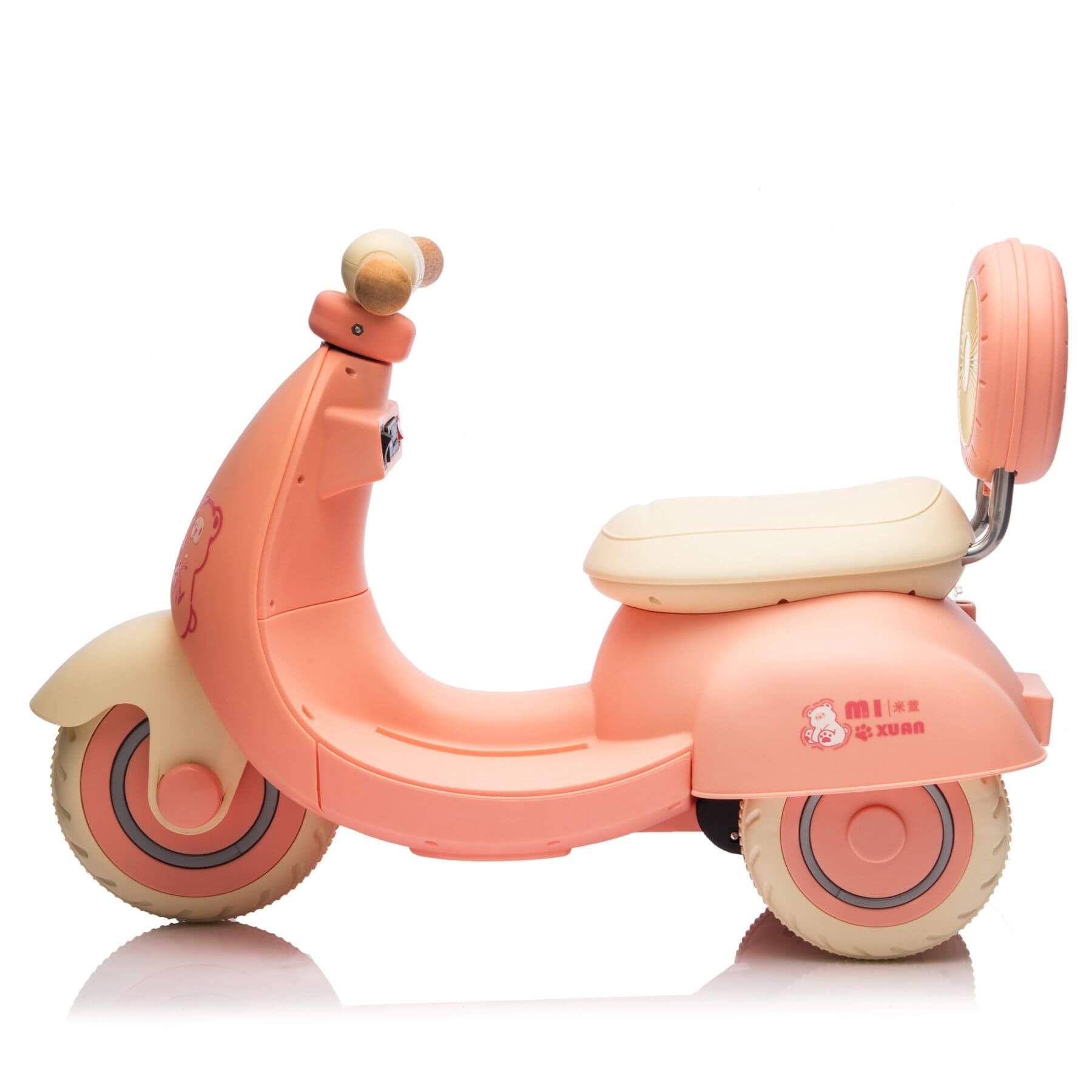 ToyRides Elite 12V Kids Ride On Electric Motorcycle - Pink