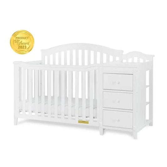 AFG Kali II 4-in-1 Convertible Crib and Changer White