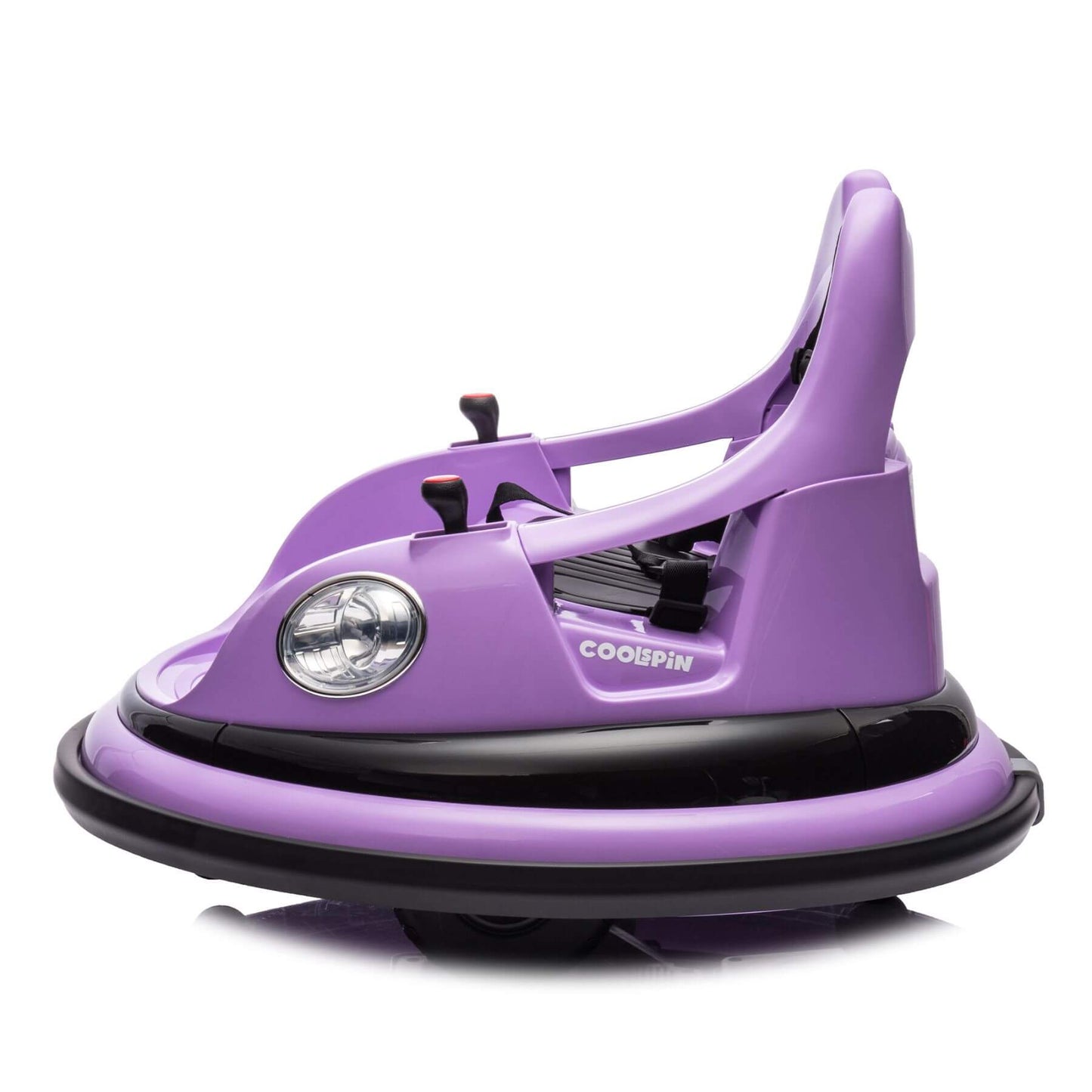 HIFINE 12V Ride On Bumper Car for Kids - Purple