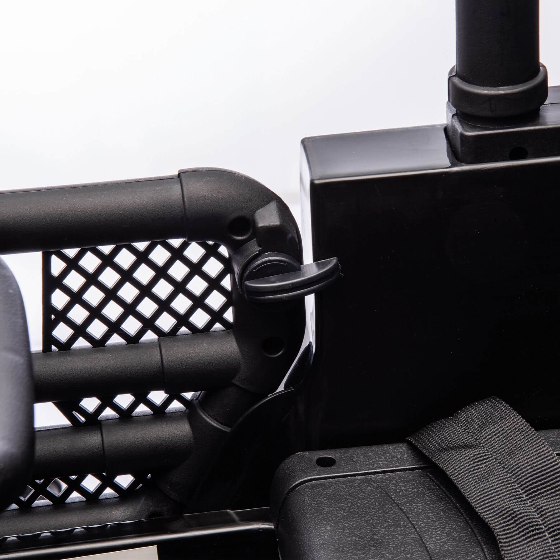 Close-up of HIFINE 24V Kids Ride On Car - Black