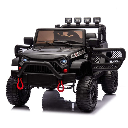 HIFINE 24V Kids Ride On Car - Black