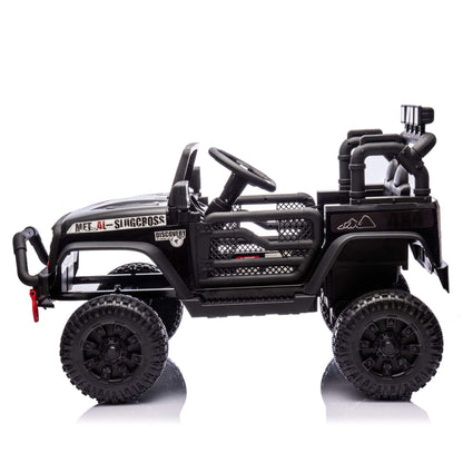 HIFINE 24V Kids Ride On Car - Black