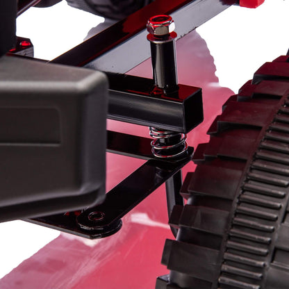 Close-up of HIFINE 24V Kids Ride On Car - Red