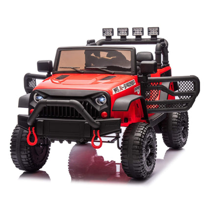 HIFINE 24V Kids Ride On Car - Red
