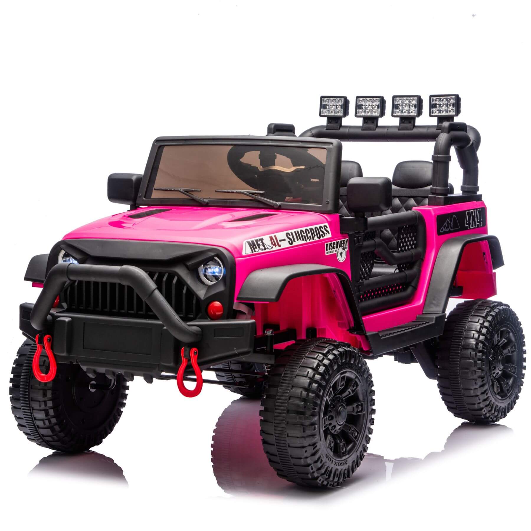 HIFINE 24V Kids Ride On Car - Rose Pink