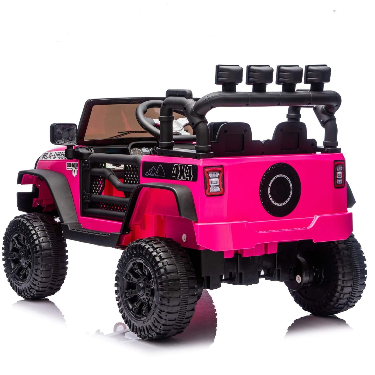 HIFINE 24V Kids Ride On Car - Rose Pink