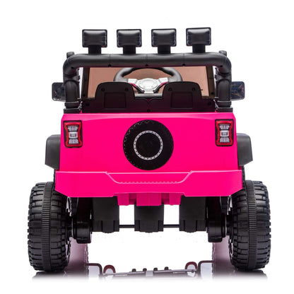 HIFINE 24V Kids Ride On Car - Rose Pink