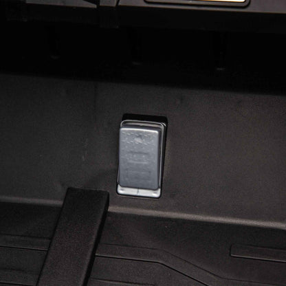 Close-up of HIFINE 24V Two-Seater Kids Ride On UTV - Black