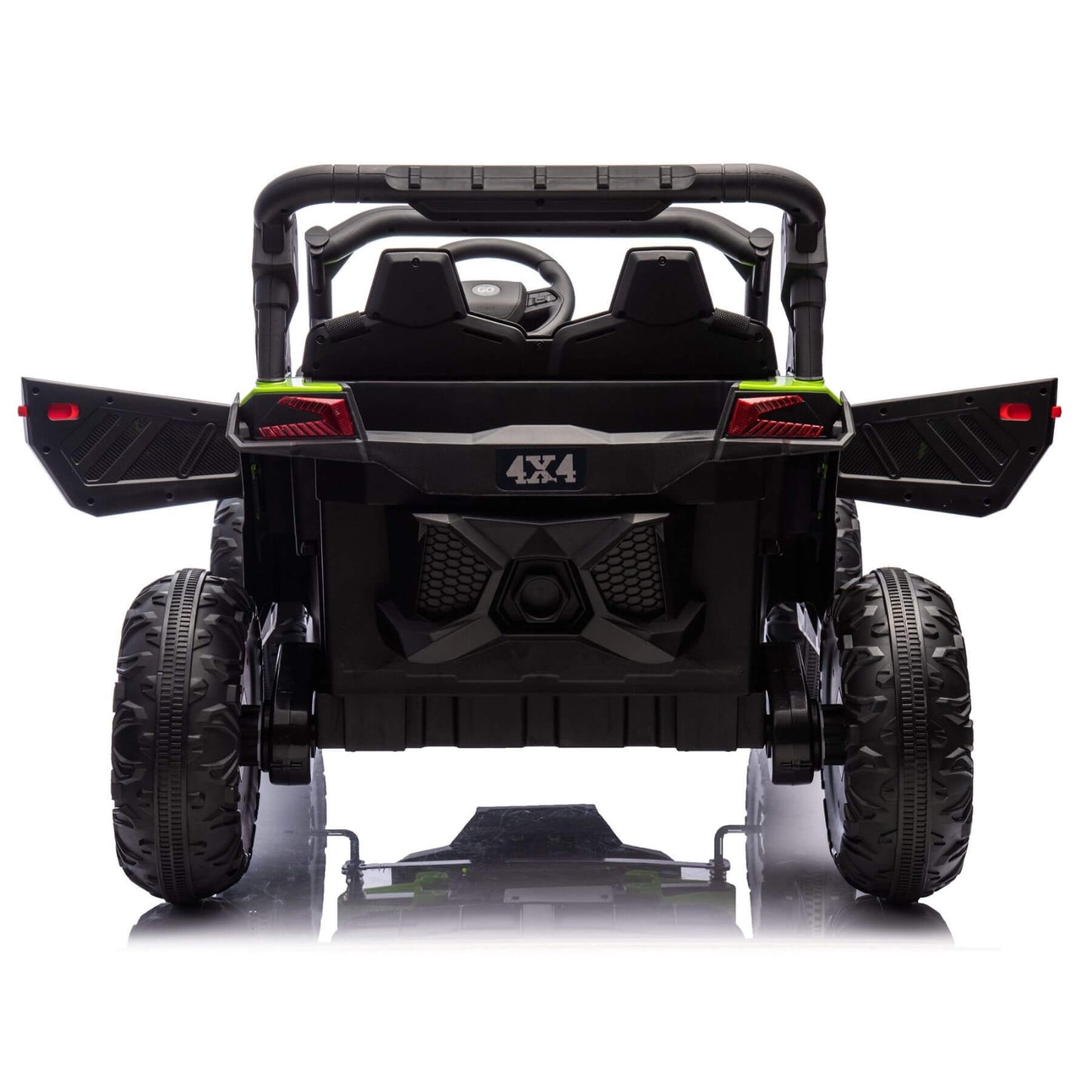 HIFINE 24V Two-Seater Kids Ride On UTV - Green