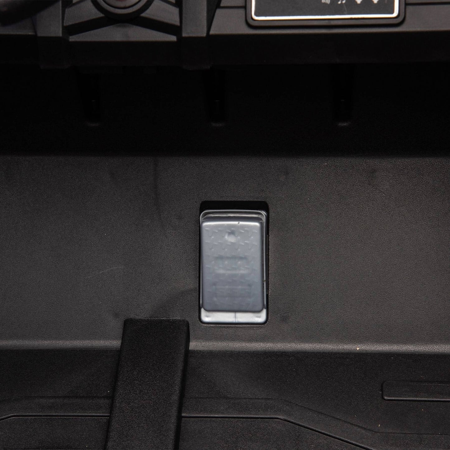 Interior of HIFINE 24V Two-Seater Kids Ride On UTV - Red