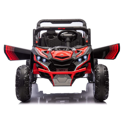 HIFINE 24V Two-Seater Kids Ride On UTV - Red