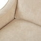 Madison Park Harris Chenille Swivel Chair | Cream