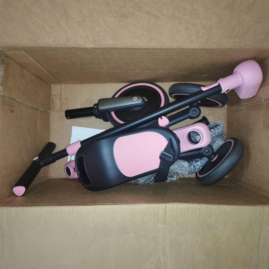 Besrey 5-in-1 Toddler Tricycle with Backrest Pink (Lightly Used)