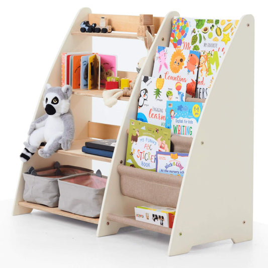 Goodevas 2in1 Montessori Shelf - Ivory