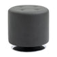 HOMCOM 360° Swivel Foot Stool Grey