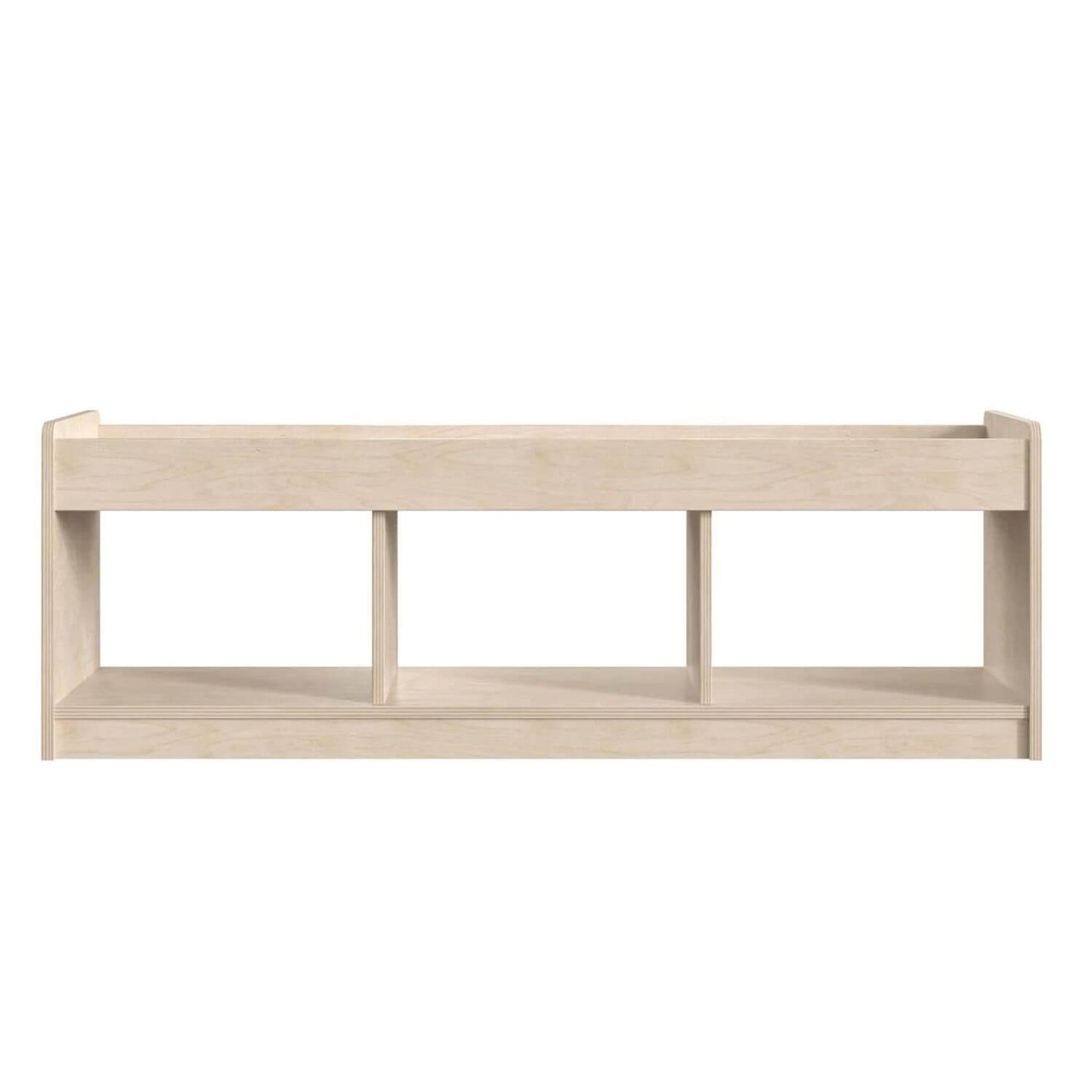 Flash Furniture Bright Beginnings 3 Section Display Shelf with Mirrored Top