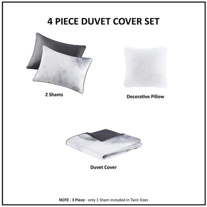 4 Piece Duvet Cover Set