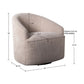 INK+IVY Bonn Upholstered 360 Degree Swivel Chair, Beige, II103-0498