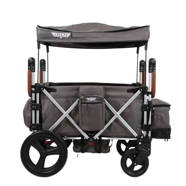 Keenz 7S+ - Ultimate Adventure Stroller Wagon - 4 Passenger Black