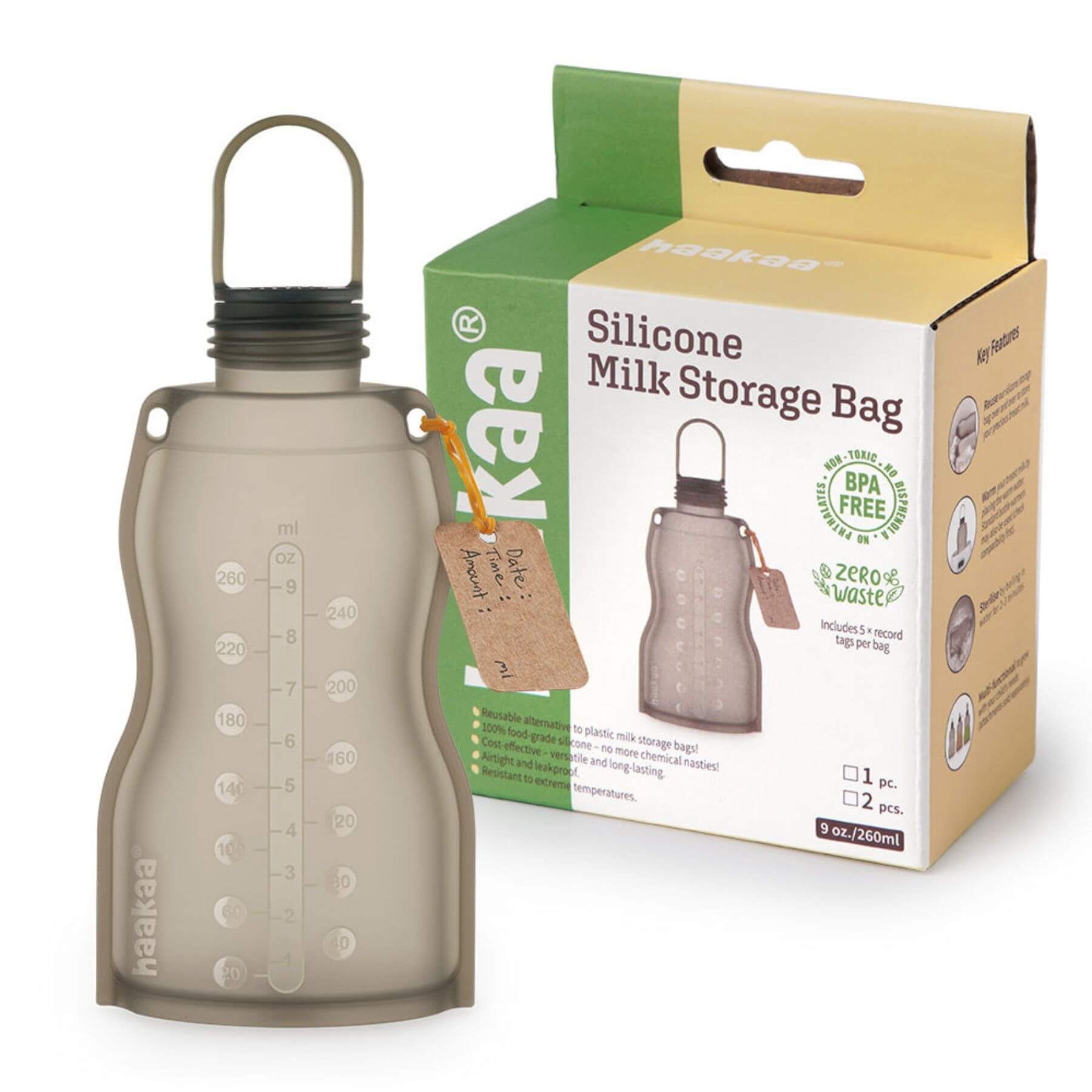 Haakaa Silicone Milk Storage Bag 9oz
