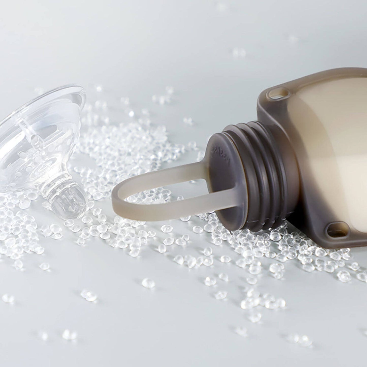 Close-up of Haakaa Silicone Milk Storage Bag 9oz