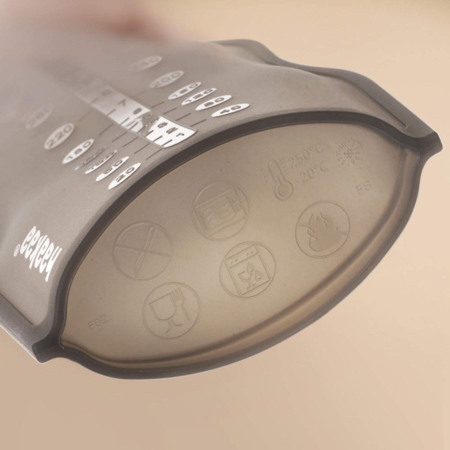 Close-up of Haakaa Silicone Milk Storage Bag 9oz