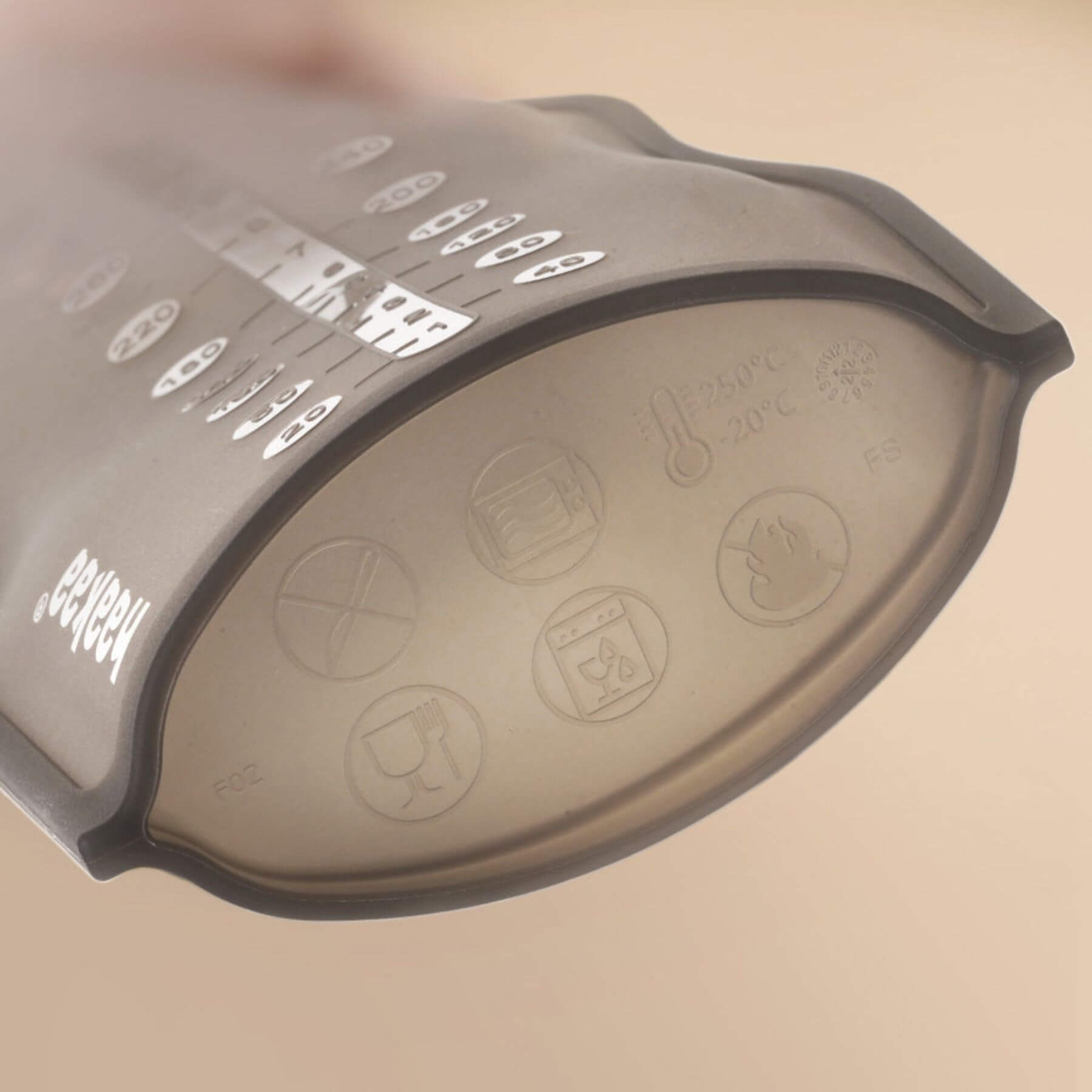 Close-up of Haakaa Silicone Milk Storage Bag 9oz