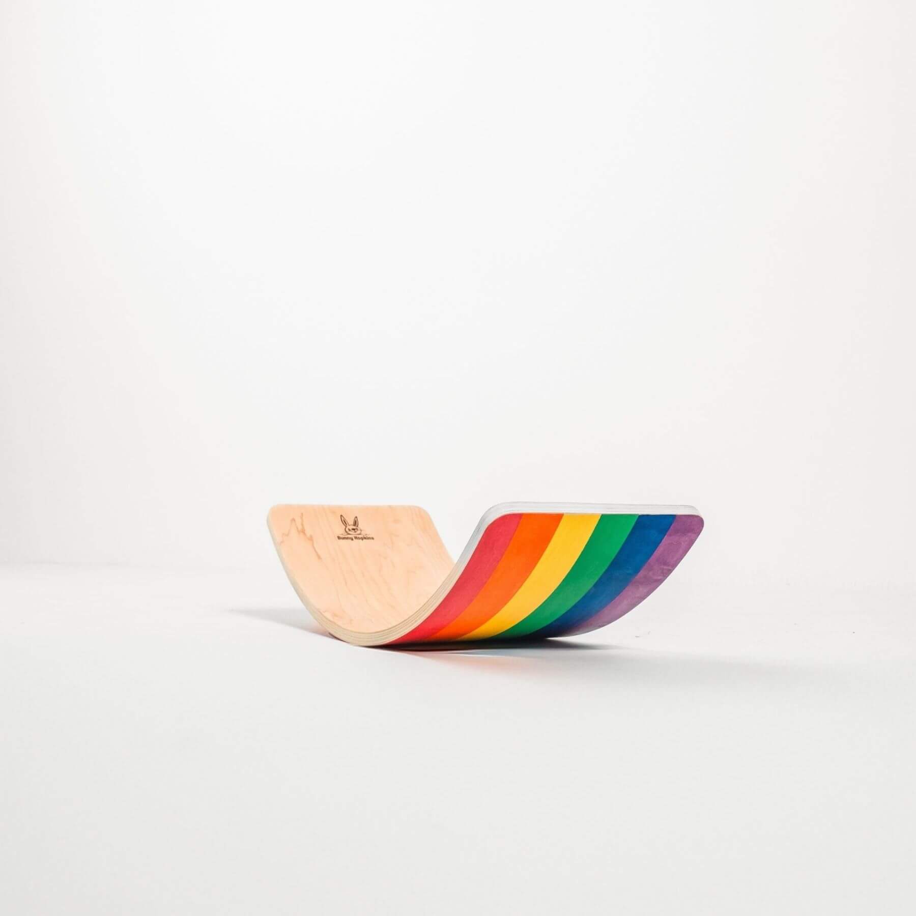 Bunny Hopkins Wobble Board - Rainbow