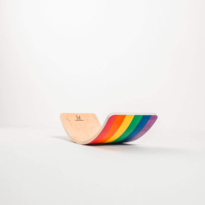 Bunny Hopkins Wobble Board - Rainbow