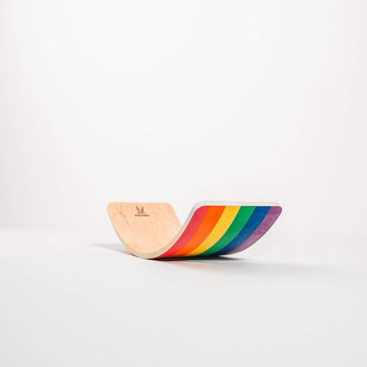 Bunny Hopkins Wobble Board - Rainbow