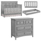 Oxford Baby Bennett 4-Piece Nursery Set Rustic Gray