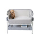 Venice Child California Dreaming Bedside Bassinet, Gray