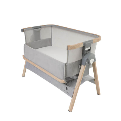 Venice Child California Dreaming Bedside Bassinet | Gray Wood