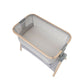 Venice Child California Dreaming Bedside Bassinet | Gray Wood