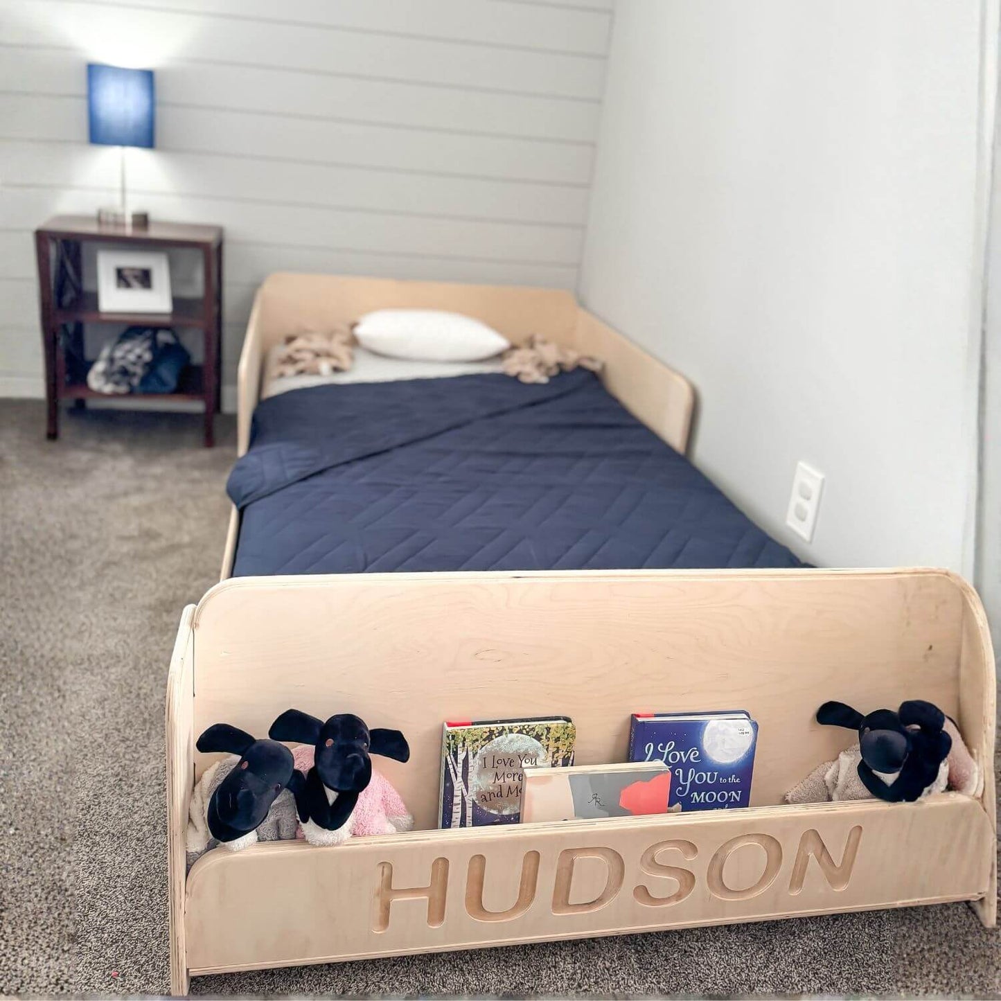 Bush Acres EVA- Floor Bed with storage shelf