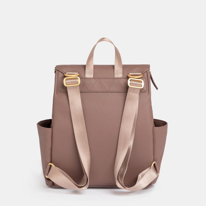 Back view of Freshly Picked Heather Mini Classic Diaper Bag II